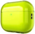 KeyBudz Jelly Series permatomas Shell skirta AirPods Pro 3rd Gen - Neon Geltona