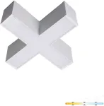 15W Linijinio &scaron;viestuvo KOLINE K2 X formos sujungimas, baltas, 3000/4000/6500K