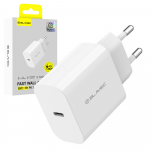 Blavec Wall charger BC-9 - Type C - PD 20W 3A (TCBC9-CW203A) baltas