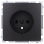 Kontakt Simon BMGZ1.01/49 Simon Basic Lizdas su įžeminimu (modulis) 16A, 250V, varžtiniai gnybtai juodi BMGZ1.01/49