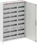 ABB Hermeti&scaron;kas plieno pavir&scaron;inio montavimo modulinis paskirstymo skydas &bdquo;ComfortLineCA 7x36 252M&ldquo; IP44 125A II klasės pilnų durų N+PE &bdquo;Quick CA37V 2CPX&ldquo;