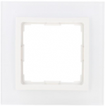 Kos Elektro System 5204181 VENA2 Vieno rėmo stiklas Xglass akrilas baltas + baltas 5204181