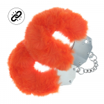 Ouch By Shots Oranžinis Heavy-duty Fluffy Handcuffs - Oranžinis