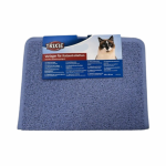 Kaķu tualetes paklājs - Trixie Cat litter tray mat, PVC, 40 &times; 60 cm light mėlynas