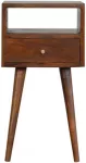 Artisan Furniture Rie&scaron;utmedžio Mini naktinis staliukas