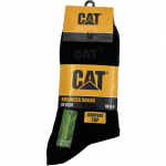 CAT | Men's Socks, Size 39/42, 5 pairs | Juodas