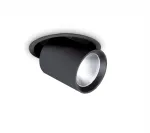 20W LED įleidžiamo montavimo &scaron;viestuvas NOVA, juodas, 4000K, 370187