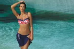Maudymosi kostiumėlis Marina Blu Scuro M red (118)