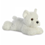 Pliu&scaron;inis &scaron;uo Aurora MF Westie Dog, 20 cm, baltas