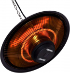 VONROC pakabinamas infraraudonųjų spindulių &scaron;ildytuvas, 1500 W, su nuotolinio valdymo pultu, PH501AC