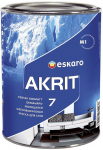 Sienų dažai ESKARO AKRIT 7, &scaron;ilko matiniai, baltos sp., A bazė, 950 ml