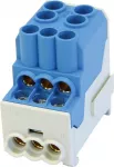 Simet SDB 100 Skirstomasis blokas - paskirstymo Al/Cu 80010 SIMBLOCK mėlyna