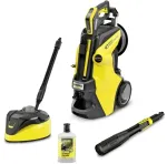 K&auml;rcher K 7 Premium Smart Control Flex Home, vertikalus, elektrinis, 10 m, 5 m, juoda, geltona, IPX5