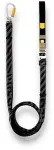 Woolly Wolf - Roam Leash 170-300cm - Juodas Ripple
