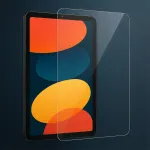Strado-Tech Grūdintas stiklas, skirtas Xiaomi Redmi Pad 2 11 2025 &ndash; patvarus 9H ekrano apsauga (Nėra duomenų)