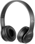 Słuchawki Ausinės Belaidės ausinės p47 &bdquo;Bluetooth&ldquo; mikrofonas mp3-e142 juodos