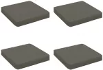 4 dalių sėdynės pagalvėlės VUGHT 4 pcs 100% poliesteris Pilka