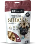 Skirta &scaron;unims - DR Malou, &scaron;unų skanėstai 100% liofilizuotos ėriuko kepenys 50 g