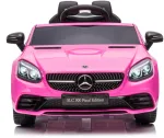 Vaiki&scaron;kas elektromobilis HATIS &ldquo;Mercedes-Benz SLC&rdquo;, rožinis