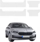 GrizzGlass bespalvė techninė danga HeavyDuty Clear slenk&scaron;čiams, skirta Skoda Superb 4 Liftback (2024-2026) [4w1] (GRZ21104)