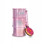 KIDS Rožinis ir lūpų dažų raktų pakabukas 2in1 Wow mergaitei raktų pakabukas statinaitė / Wow00134 Cherry Diva (SB12192)