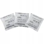 Tru Components Drėgmės sugėriklio mai&scaron;eliai 10 g (ilgis x plotis x auk&scaron;tis) 72 x 57 x 3 mm permatomas silikagelis 250 vnt. (TC-10095952)