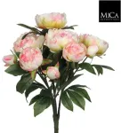 MICA Bouquet of artificial flowers. rose. pink col.. 55 cm