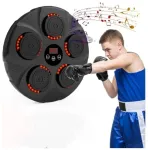 I&scaron;manusis muzikinis bokso aparatas su LED &scaron;viesa