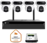 Wi-Fi stebėjimo sistema EZVIZ 4x H90 4MP+4MP