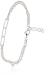 Diamond Sky Jewelry Sidabrinė apyrankė &bdquo;Frosty Dawn IV&ldquo;