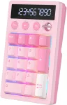Klaviatūra ROYAL KLUDGE M20 Rožinė Melody, Kreminis Switch, US