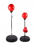 Bokso treniruočių rinkinys vertikalus kriau&scaron;ė 122-147cm + bokso pir&scaron;tinės