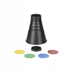 Quadralite Snoot Pro Sn-5001 &scaron;viesos formavimo antgalis