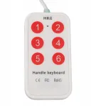 6 klavi&scaron;ų Usb klaviatūra Plug and Play daugiafunkcinis Cs