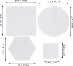 Objektyvas Ifundom 4 vnt. fotografijos fono rekvizitai geometriniai kubo nuotraukų rekvizitai lūpų dažams papuo&scaron;alams makiažo aksesuarams modeliavimui