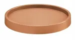 Prosperplast mobilus padėklas apvalus terakotos spalvos su ratukais 450 mm