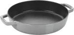Staub keptuvė su dviem rankenomis, skirta indukcinei viryklei, i&scaron; ketaus, 1 vnt., grafito pilka, 20 cm