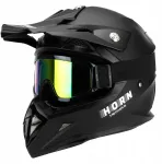 Junior motociklininko cross &scaron;almas Horn Quad + akiniai Xs (ys 48-49cm)