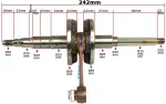 Other Alkūninis velenas YAMAHA BOOSTER 50