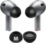 Ausinės MKF kQamil Atminties putų antgaliai Samsung Galaxy Buds 3 Pro, M, 2 vnt.