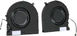 Dpofirs cpu + gpu au&scaron;inimo ventiliatoriaus pakeitimas, skirtas blade 15 rz09 0301 rz09 0288 rz09 0330 rz09 0238, dfs5k123043635 dfs5k121144645 pakaitinis ventiliatorius (cpu gpu ventiliatorius)