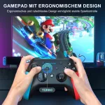 Swanpow switch valdiklis, skirtas nintendo switch pro, belaidis switch oled su sync mygtuku / pažadinimo funkcija / reguliuojamu turbo