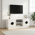 TV staliukas Televizoriaus spintelė VENRAY 101 x 36,5 x 40 cm Balta