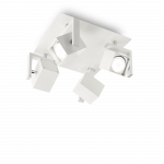 Lubinis &scaron;viestuvas Ideal Lux Ceiling lamp with 4 lights MOUSE, GU10, chrome