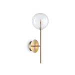 Sieninis &scaron;viestuvas Ideal Lux Wall lamp with 1 light EQUINOXE, G4, baltas