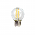 Silver Electronics Apvali LED lemputė Sidabrinis Electronics 1960327 E27 4W 3000K A++ (&Scaron;ilta &scaron;viesa)