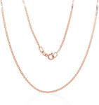 Auksinė grandinėlė Marina 1.1 mm , briaunų apdirbimas deimantu - 1.11 g. - 40 - 1.1 mm.