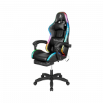 Kruger & Matz GX-150 žaidimų kėdė Juodas LED