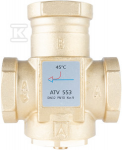 Afriso ATV 553 temperatūros vožtuvas, DN32, Rp1 1/4 ", kvs 9, 45 &deg; C