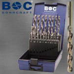 Grąžtas Grąžtų rinkinys BOHRCRAFT KE10 HSS-E ABS-Box /1-10x0,5/19-vnt.